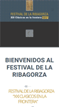 Mobile Screenshot of festivaldelaribagorza.com